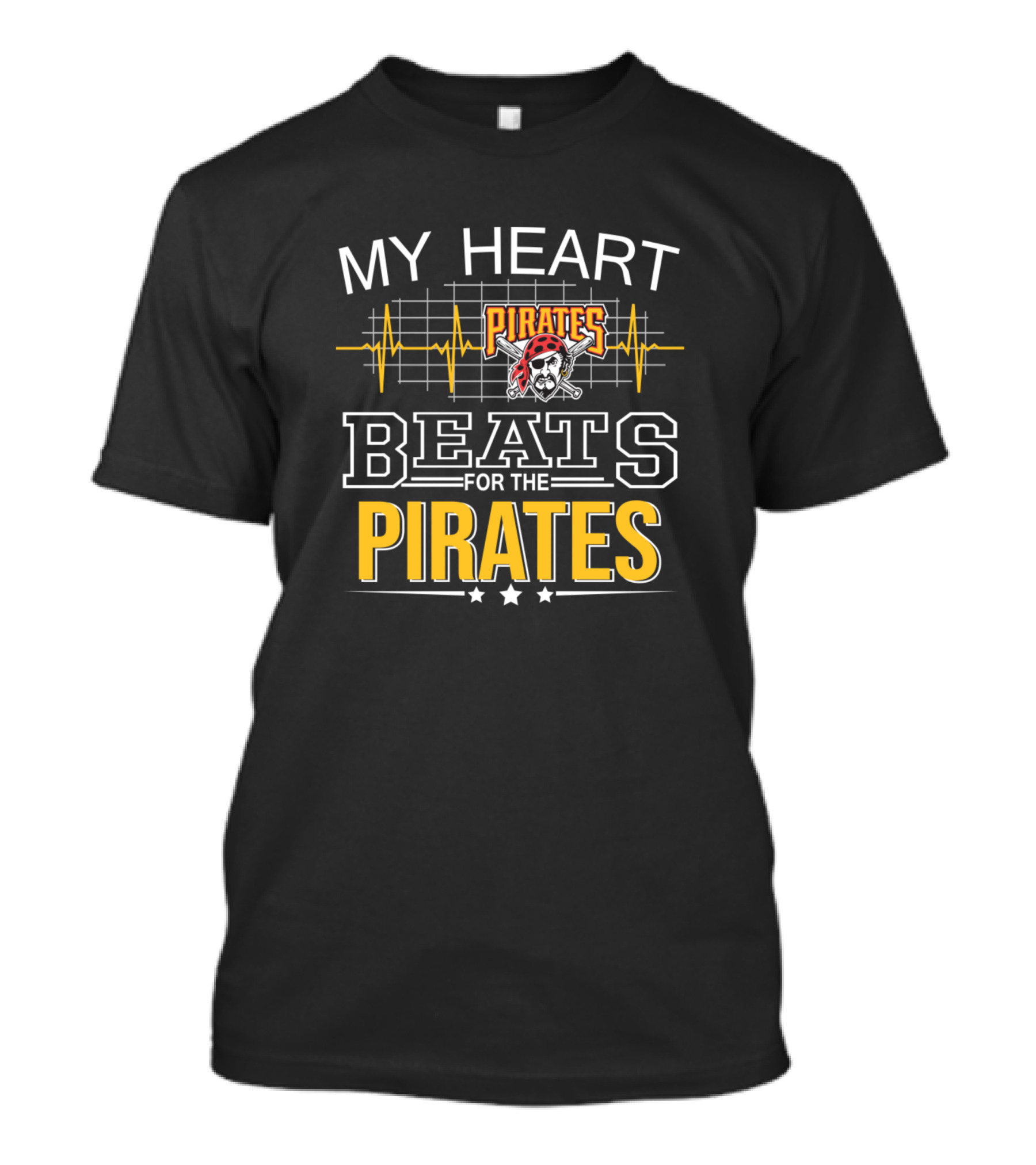 MY HEART BEATS FOR THE PIRATES T-Shirt