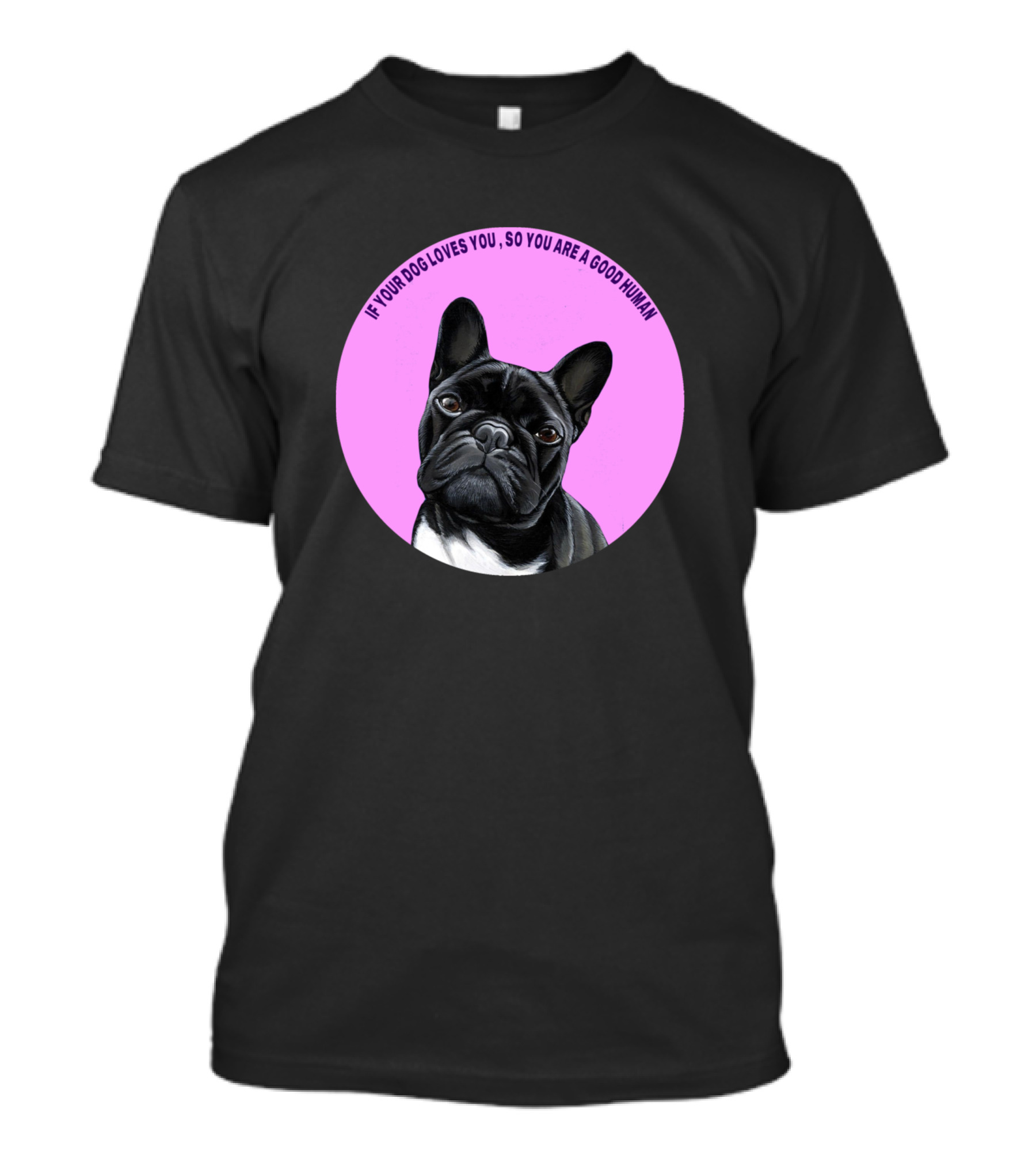 If Your Dog Loves You So You Are A Good Human My Pug Dog T-Shirt