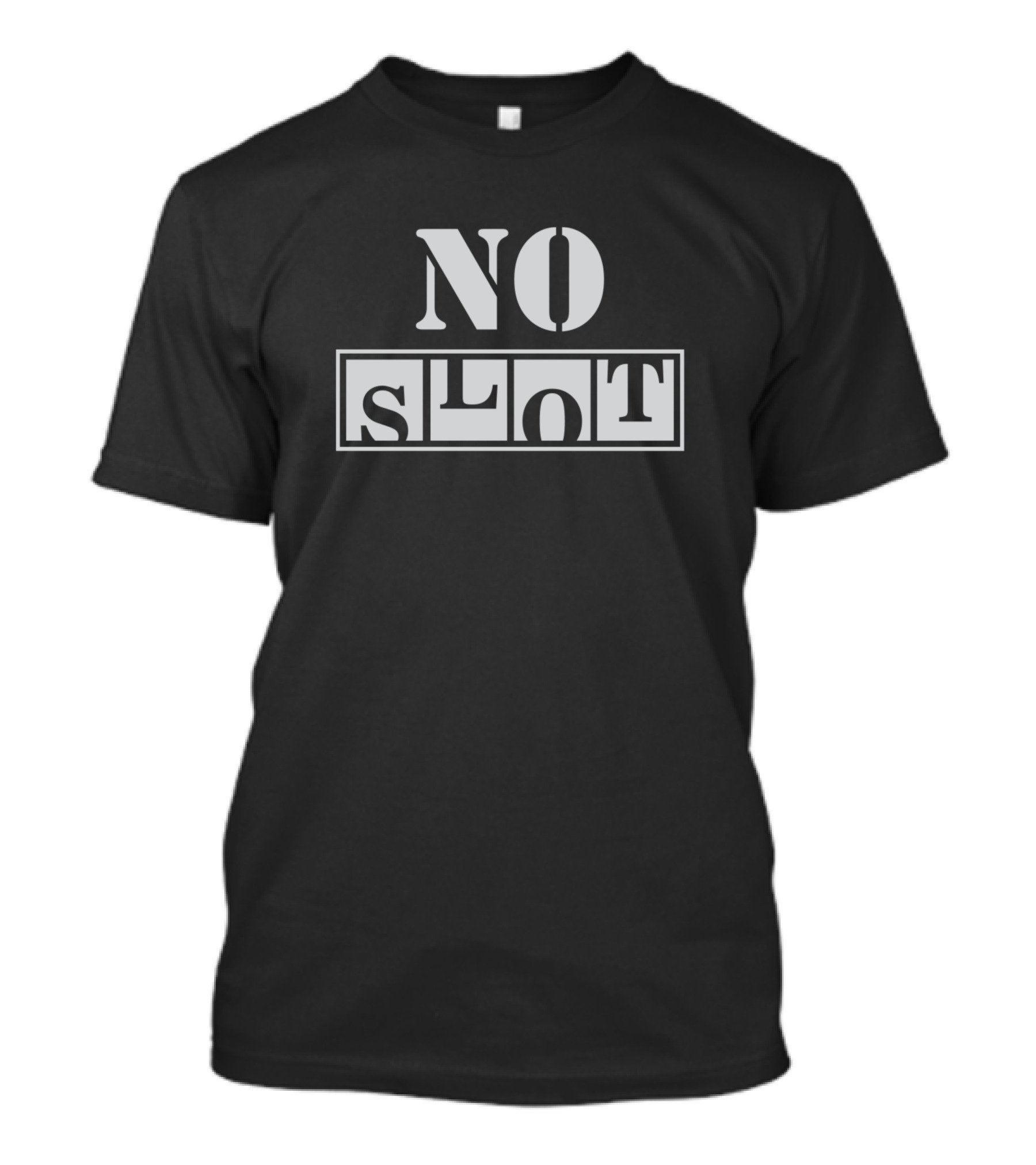 NO SLOT Text T-Shirt