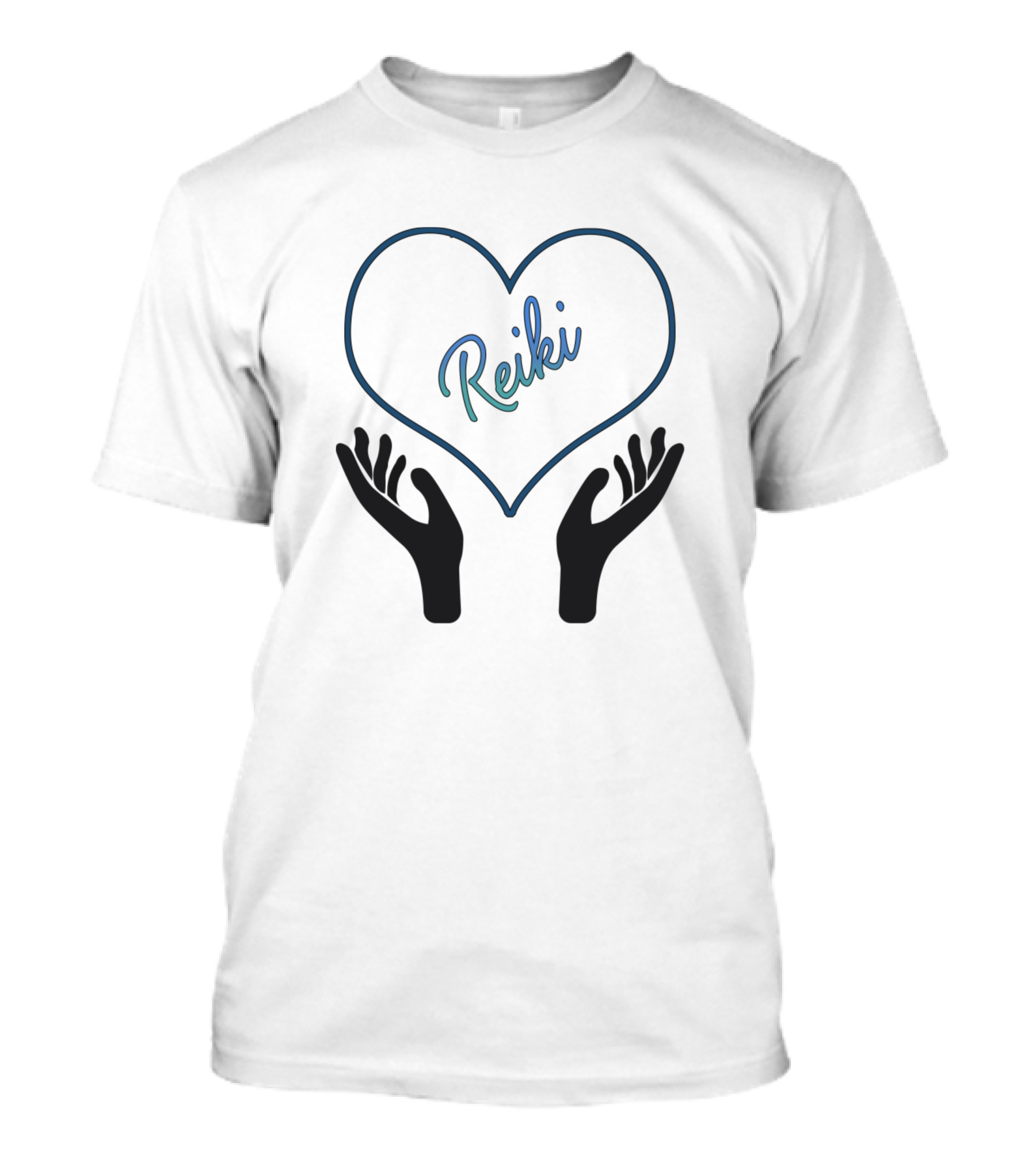 Reiki Heart With Open Hands T-Shirt