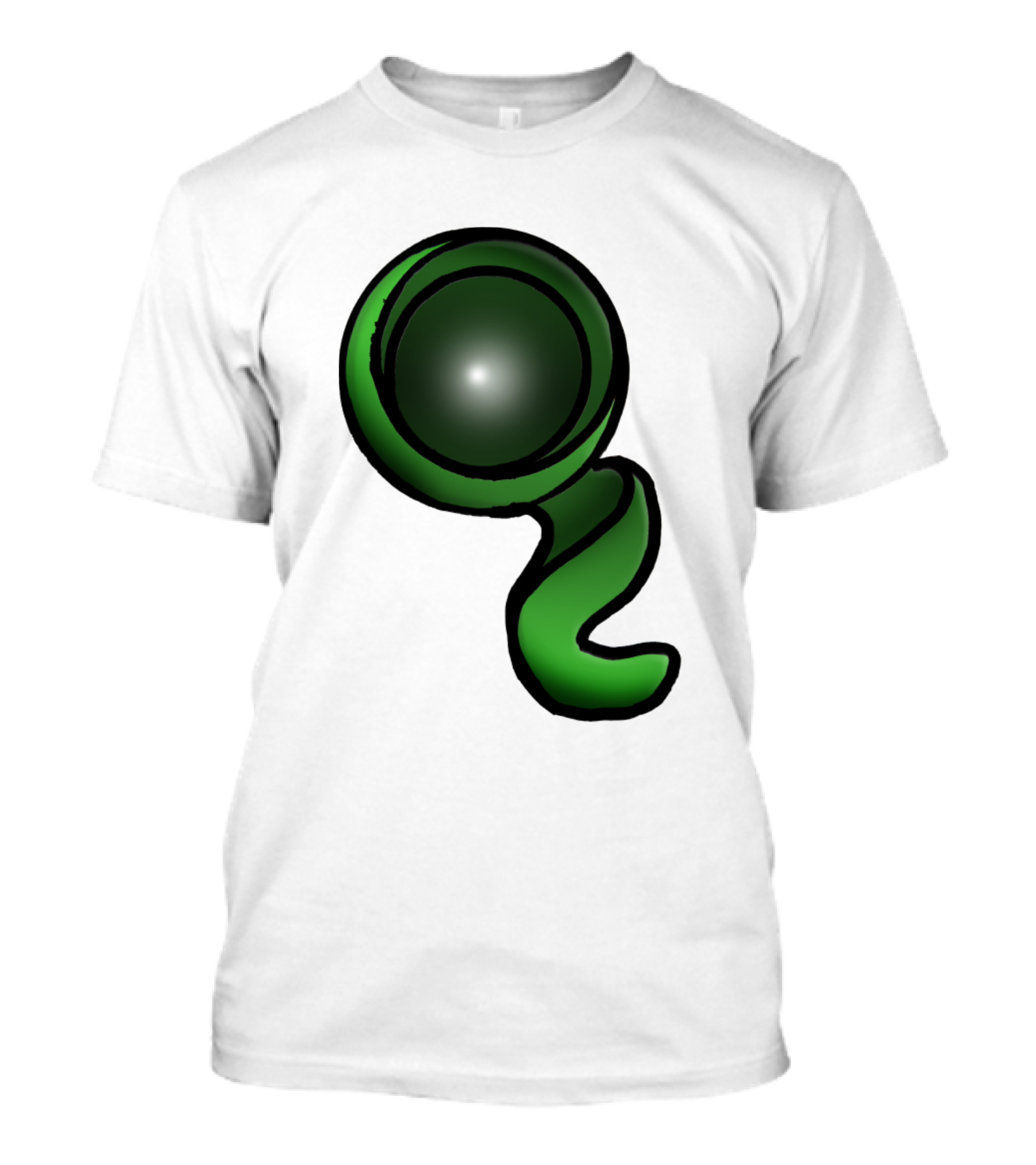 Change The View Green Spiral T-Shirt