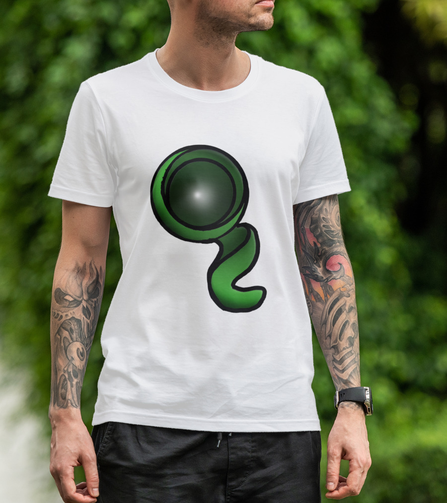 Change The View Green Spiral T-Shirt