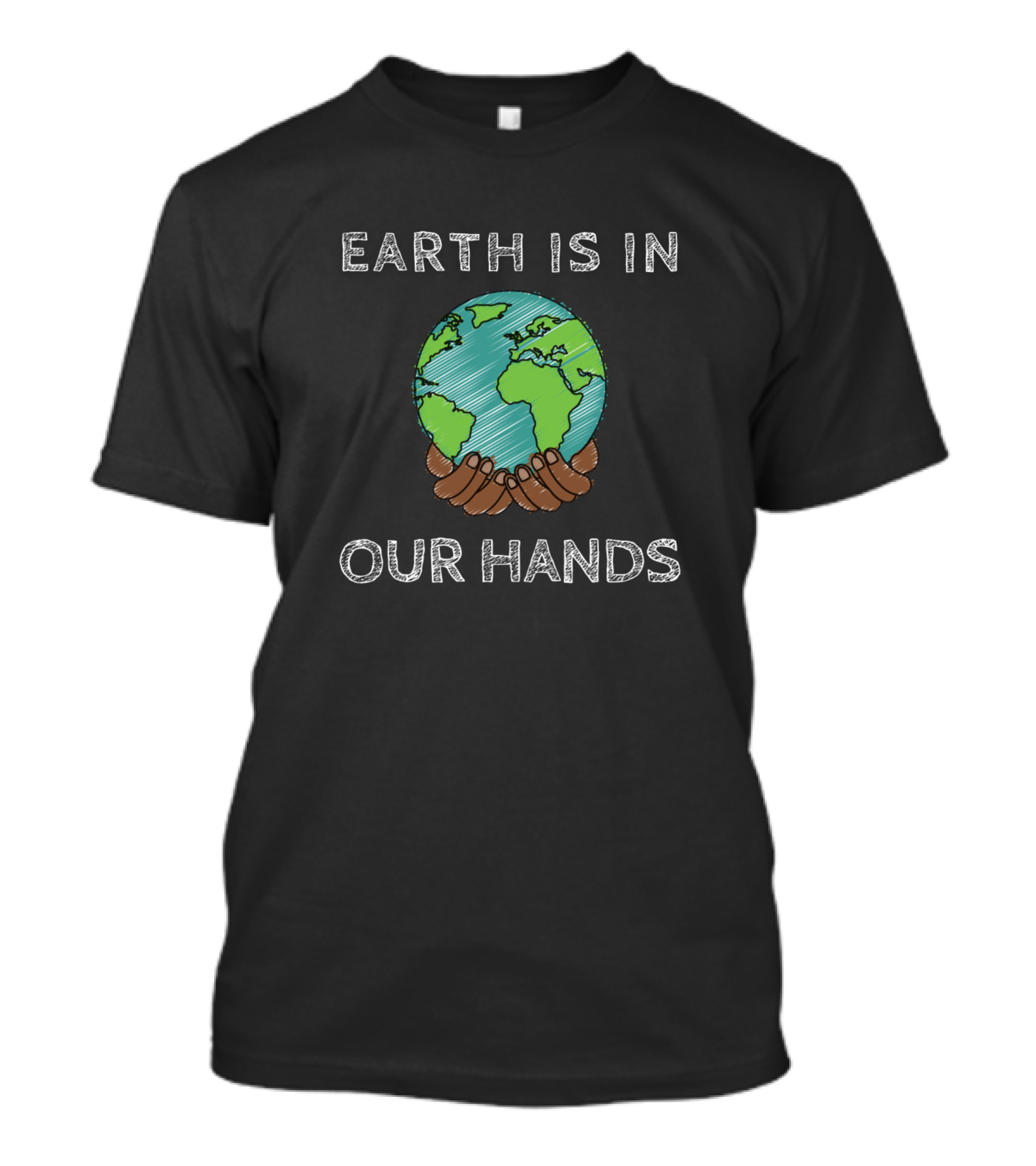 Earth Is In Our Hands Climate Change Greta T-Shirt