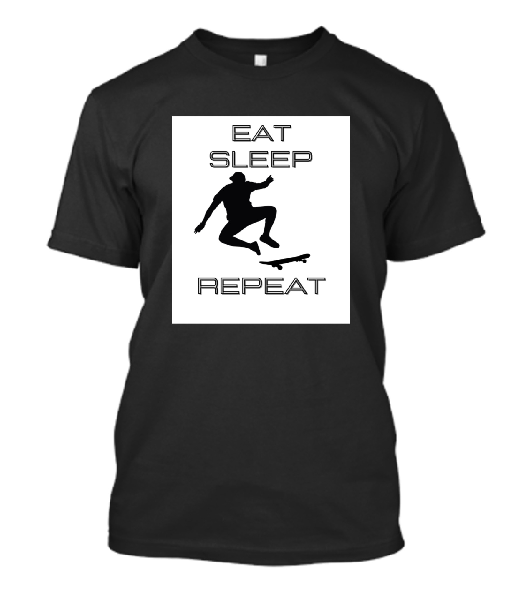 Eat Sleep Skateboard Trick Repeat T-Shirt