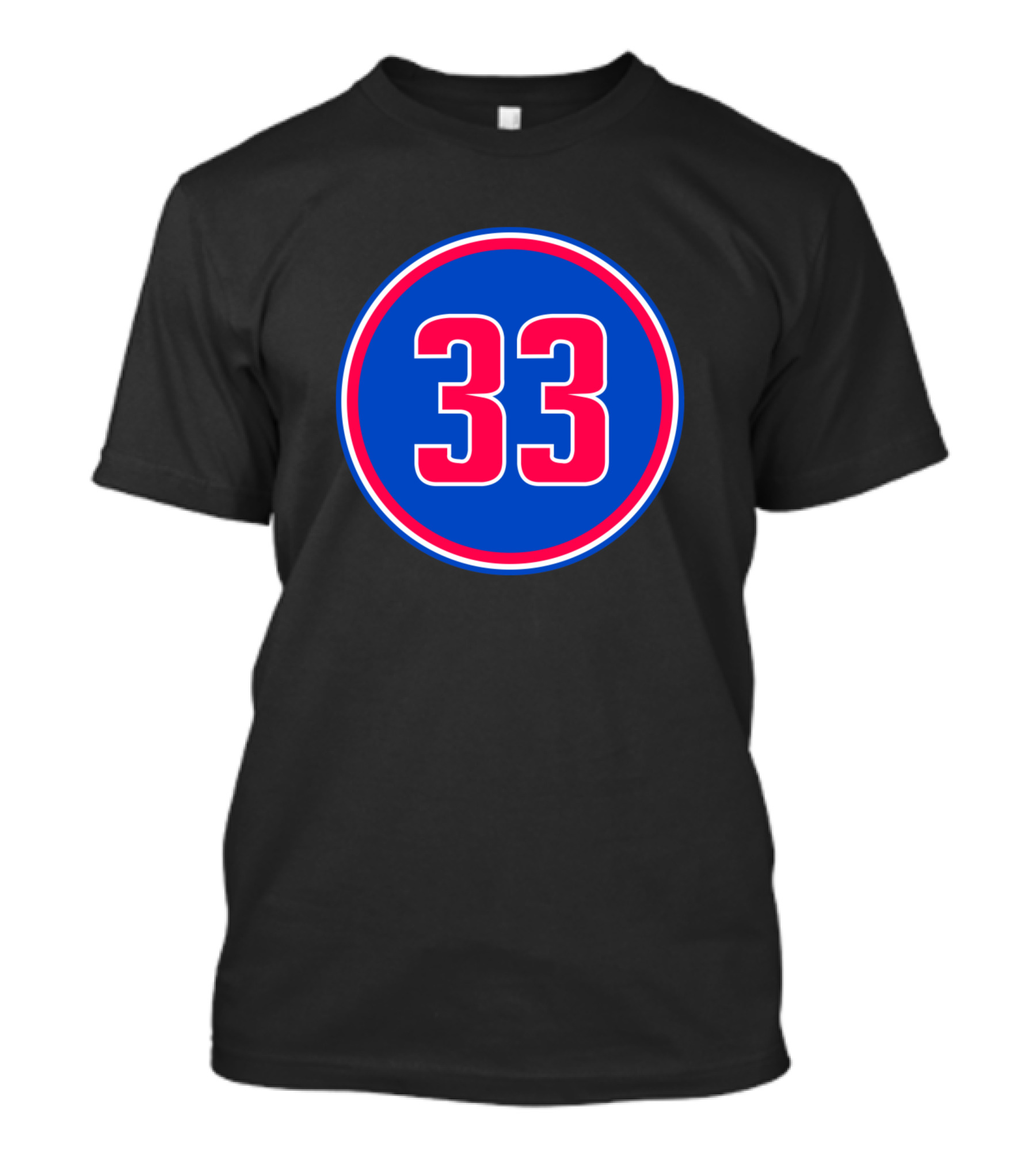 Grant Hill Number 33 Detroit Pistons Jersey T-Shirt