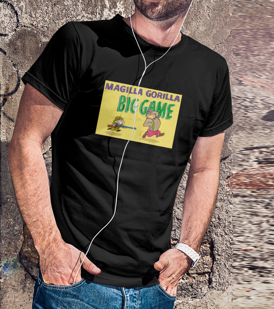 Magilla Gorilla Big Game Vintage Retro Funny Saturday Morning T-Shirt