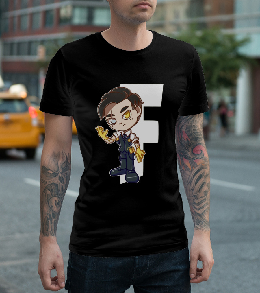 Fortnite Midas Chibi Character Art Fan T-Shirt