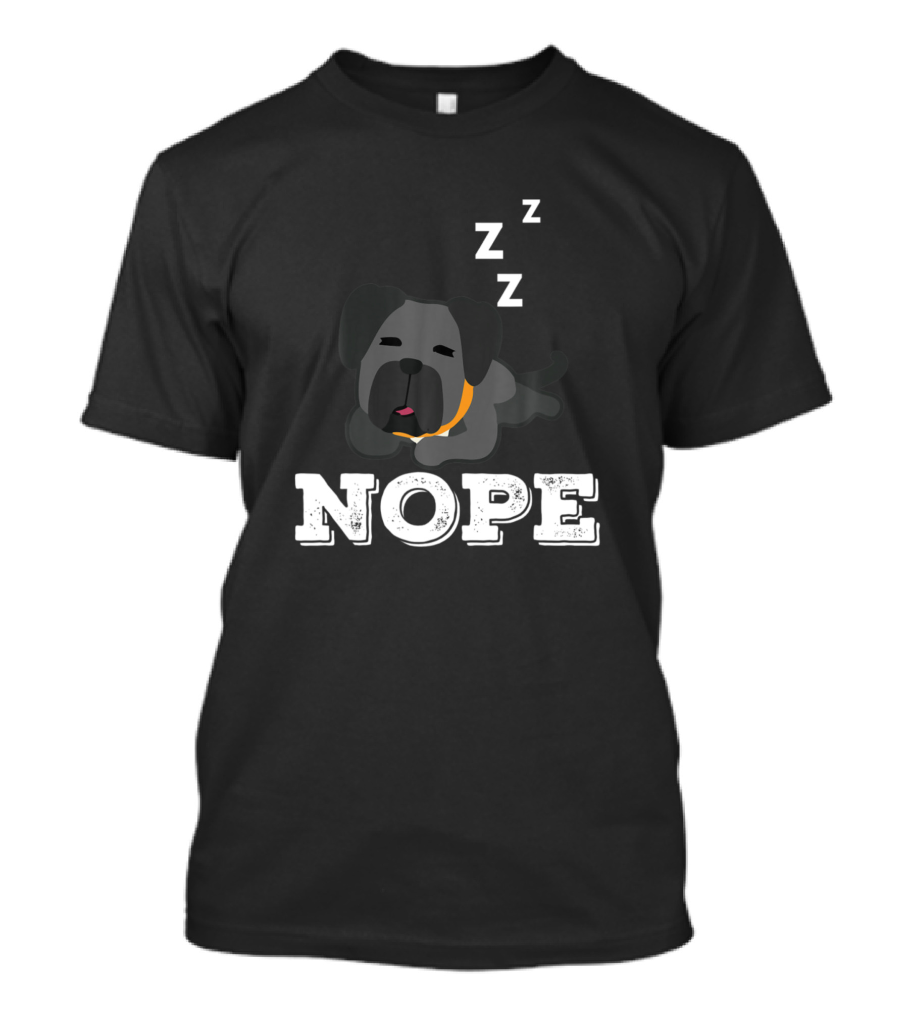 Lazy Great Dane Puppy Sleeping Nope ZZZ T-Shirt