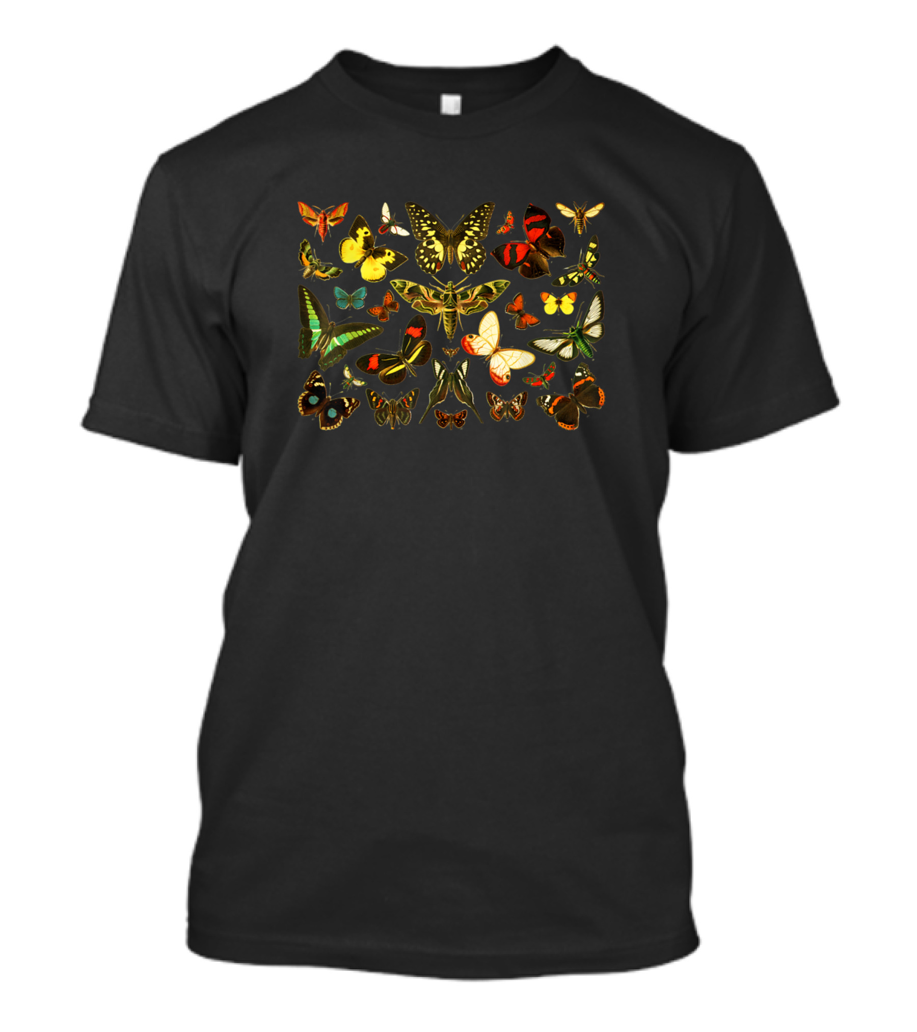 Vintage Butterfly Butterflies Print Collection T-Shirt