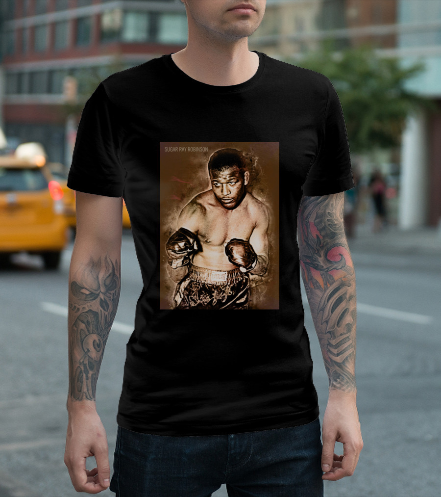 SUGAR RAY ROBINSON Boxing Legend T-Shirt