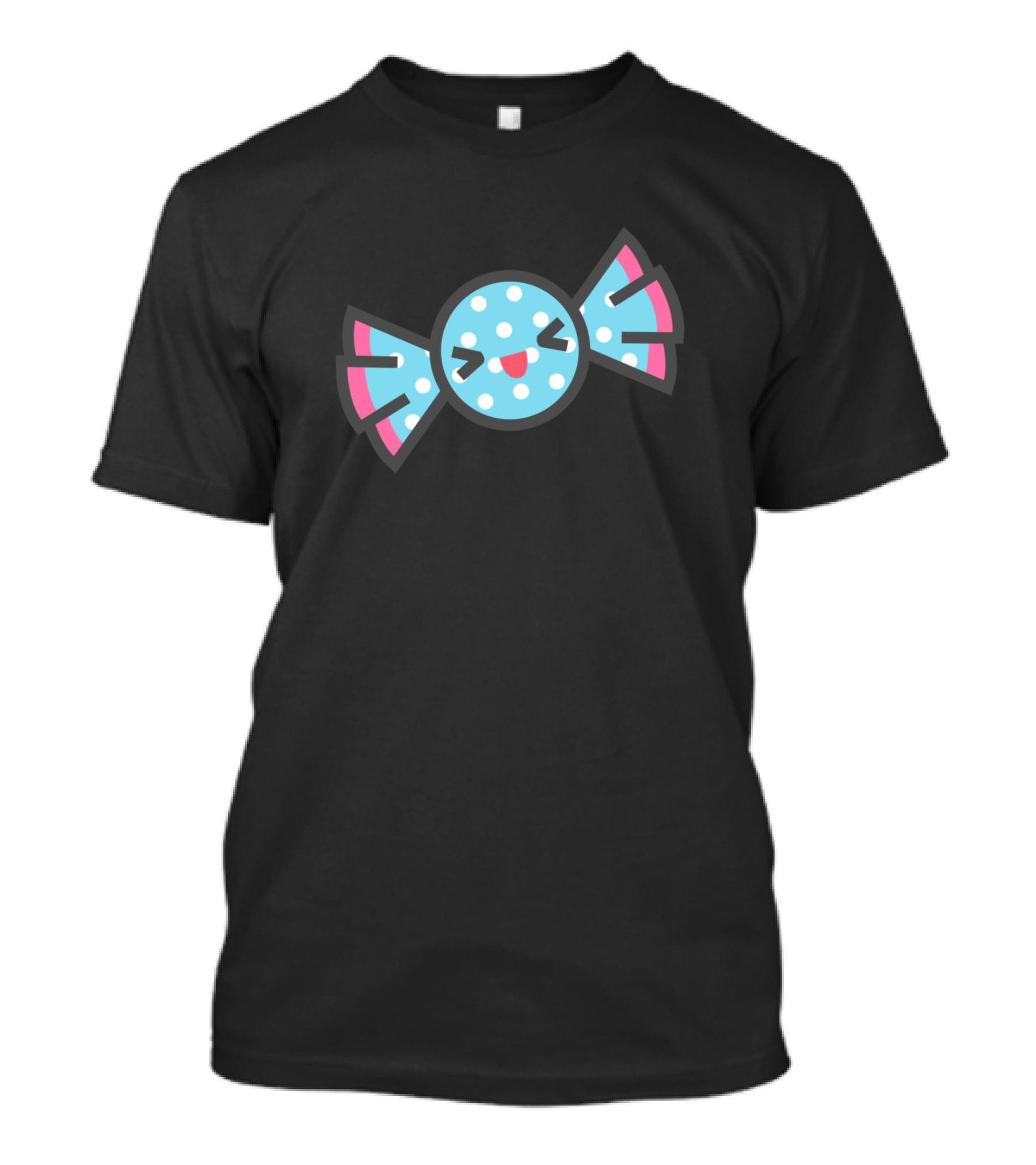 Sweet Candy Happy Polka Dot Face T-Shirt