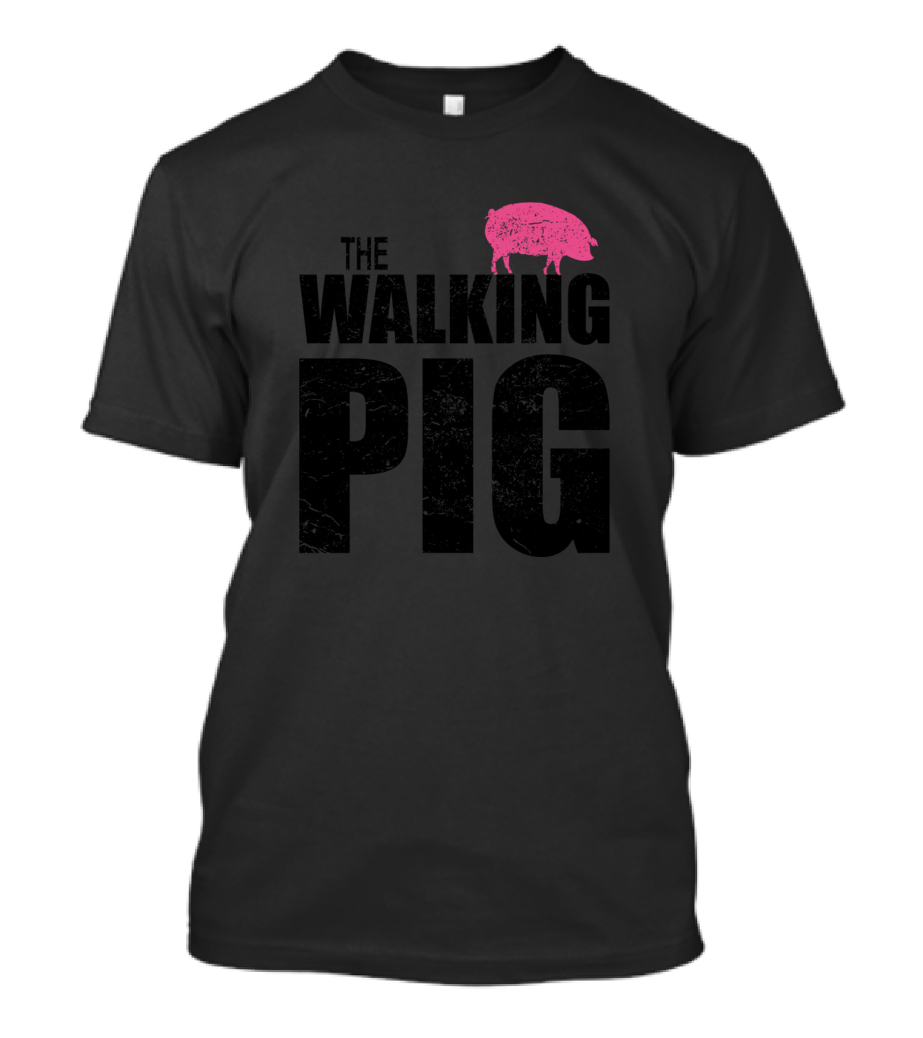 The Walking Pig Funny Parody Exploration T-Shirt
