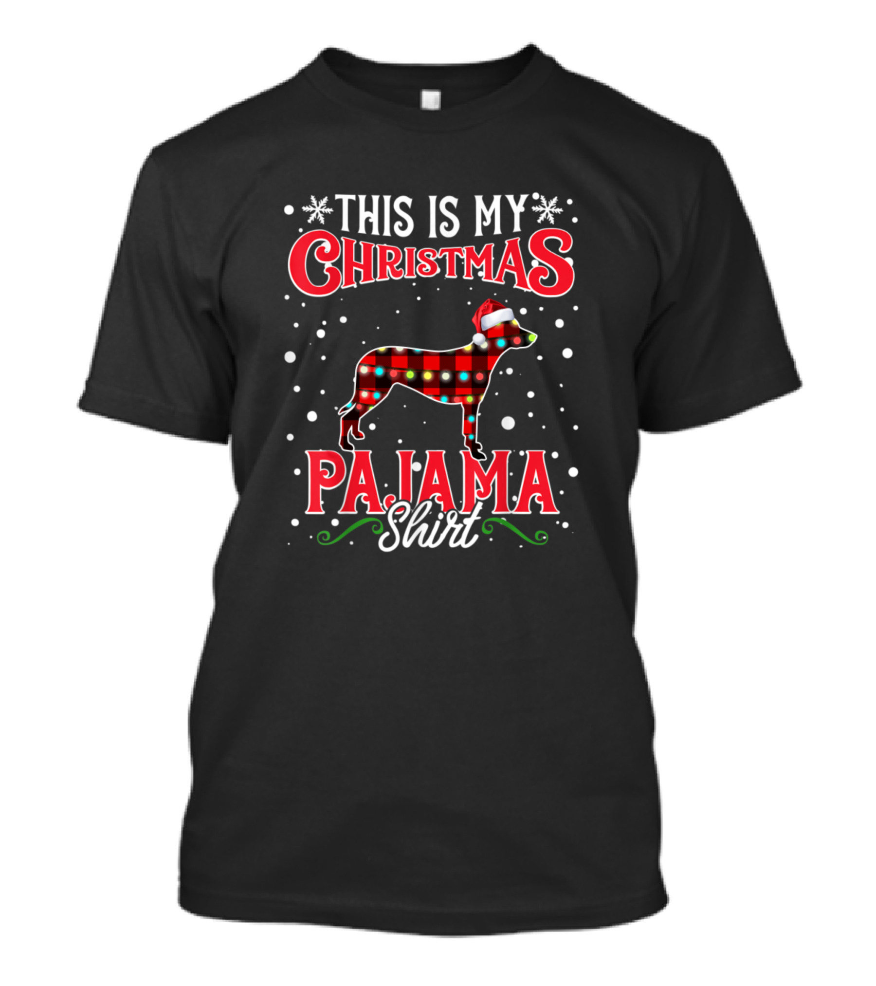 This Is My Christmas Dalmatian Pajama T-Shirt