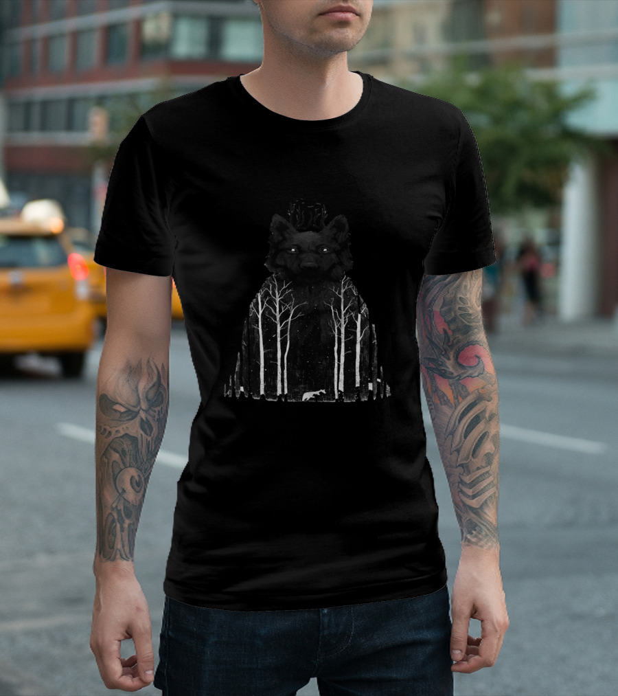 Wolf Jungle Wild Life Forest Wolf T-Shirt