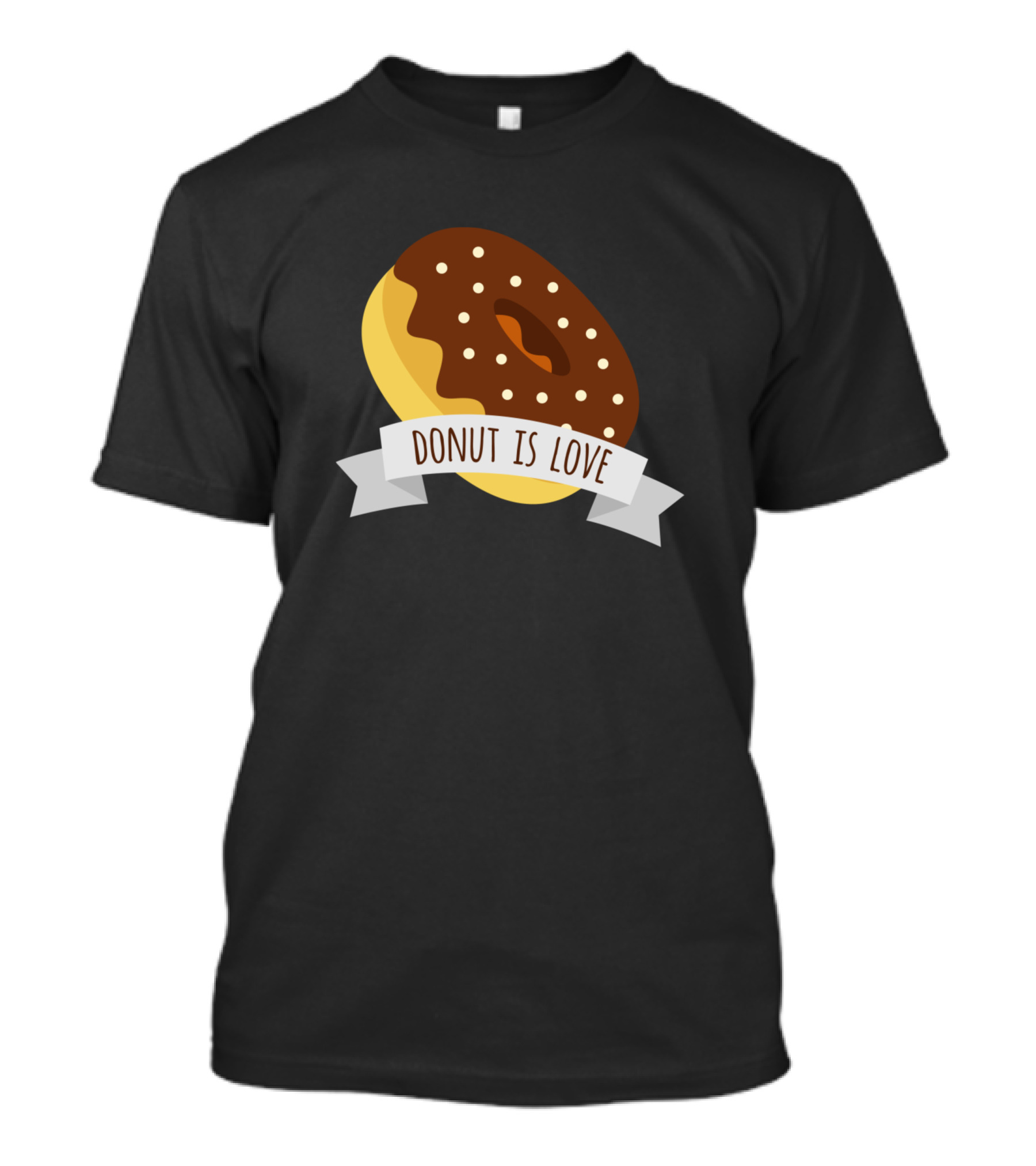 Donut Is Love Chocolate Sprinkle Donut T-Shirt