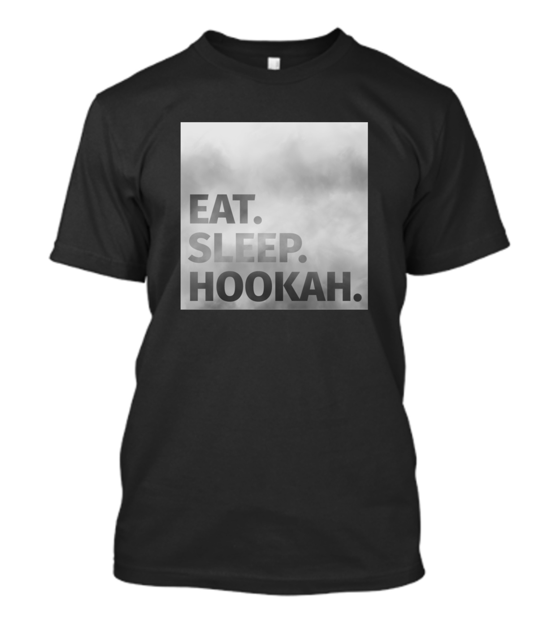 Eat Sleep Hookah Smoke Clouds T-Shirt