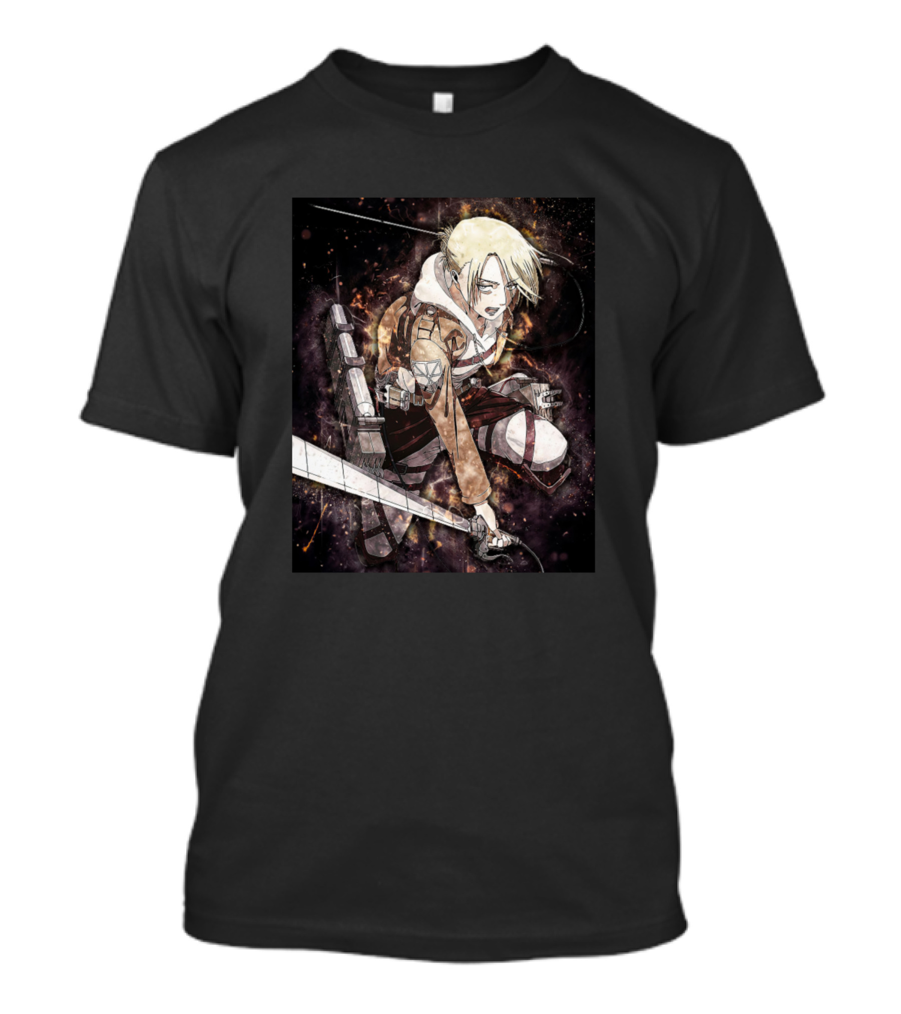 Attack On Titan Female Titan Action Scene T-Shirt
