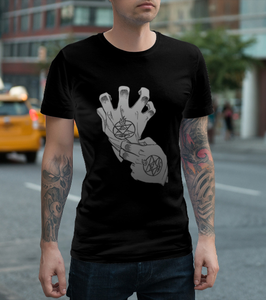 Fullmetal Alchemist Transmutation Circle Gloves T-Shirt