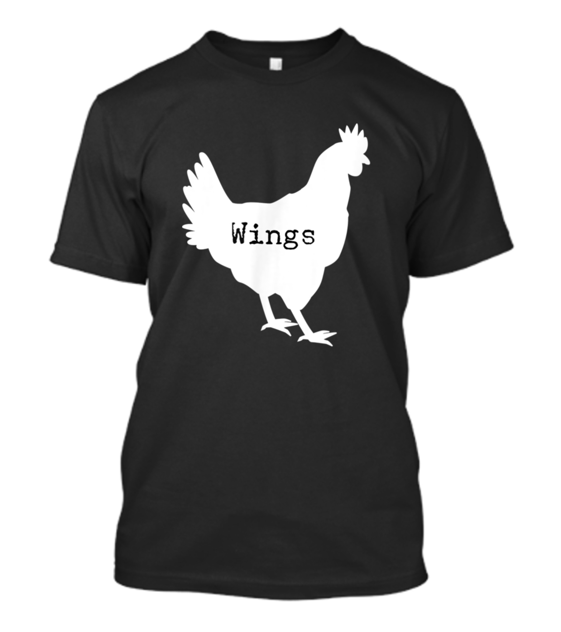 King Of The Wings Funny Chicken Wing Lovers Wings T-Shirt