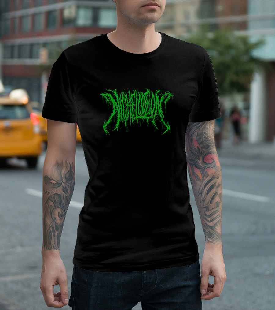 Nickelodeon Death Metal Green Slime Variant T-Shirt