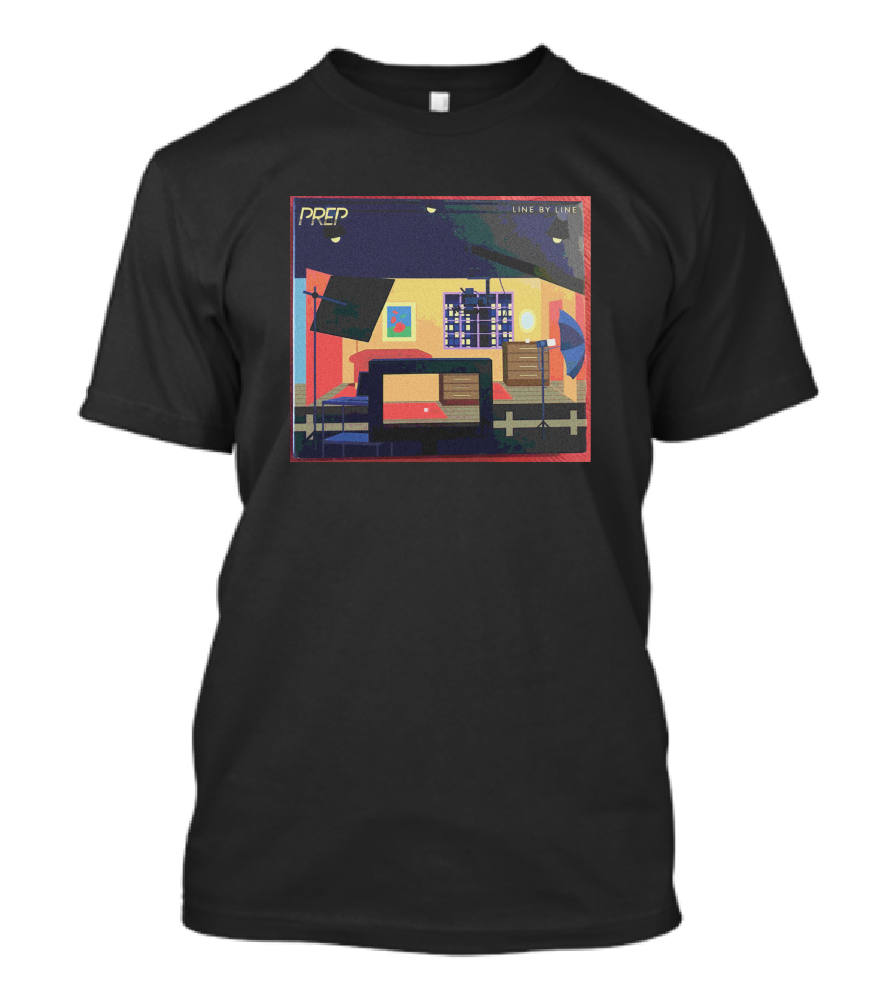 PREP Line By Line Studio Scene T-Shirt