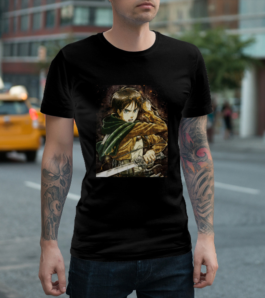 Suicidal Blockhead Eren Yeager Aot T-Shirt