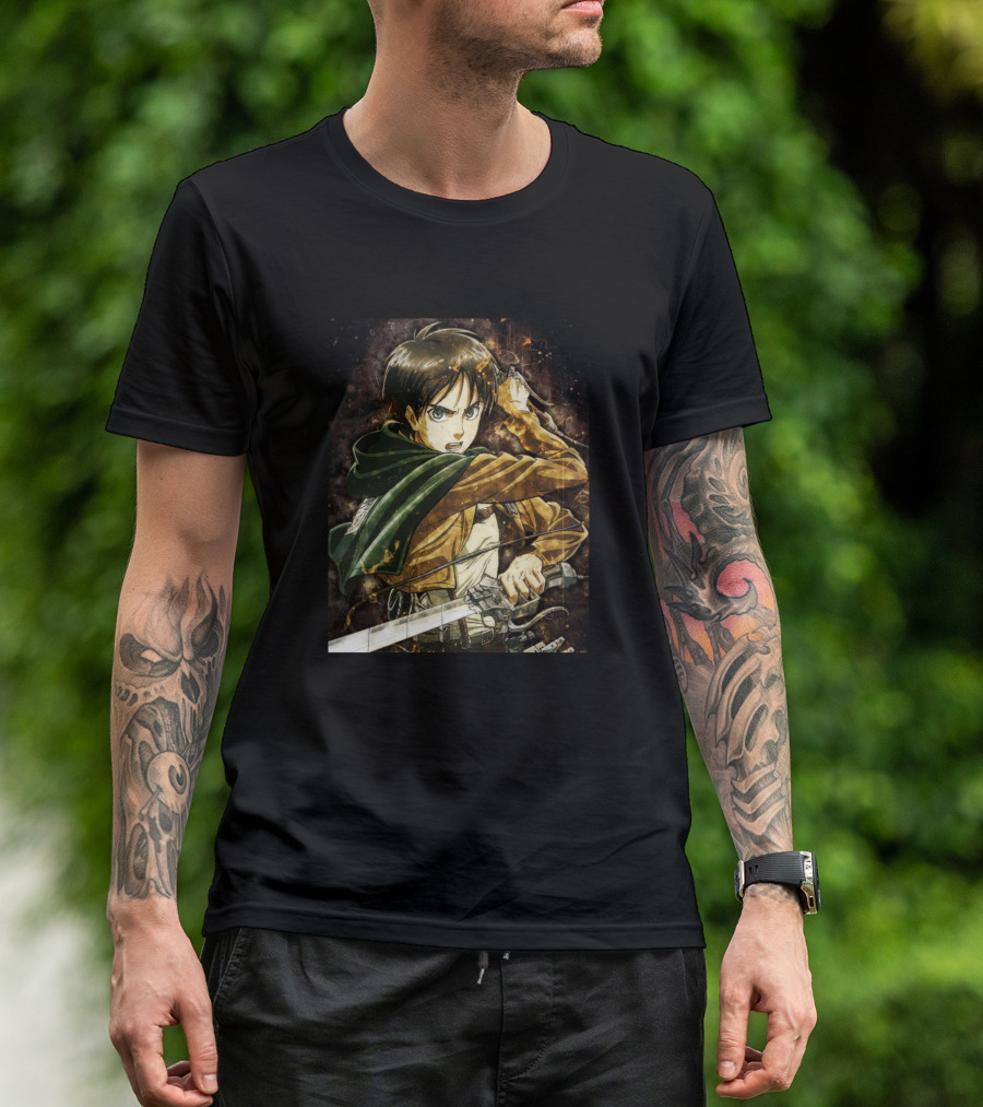 Suicidal Blockhead Eren Yeager Aot T-Shirt