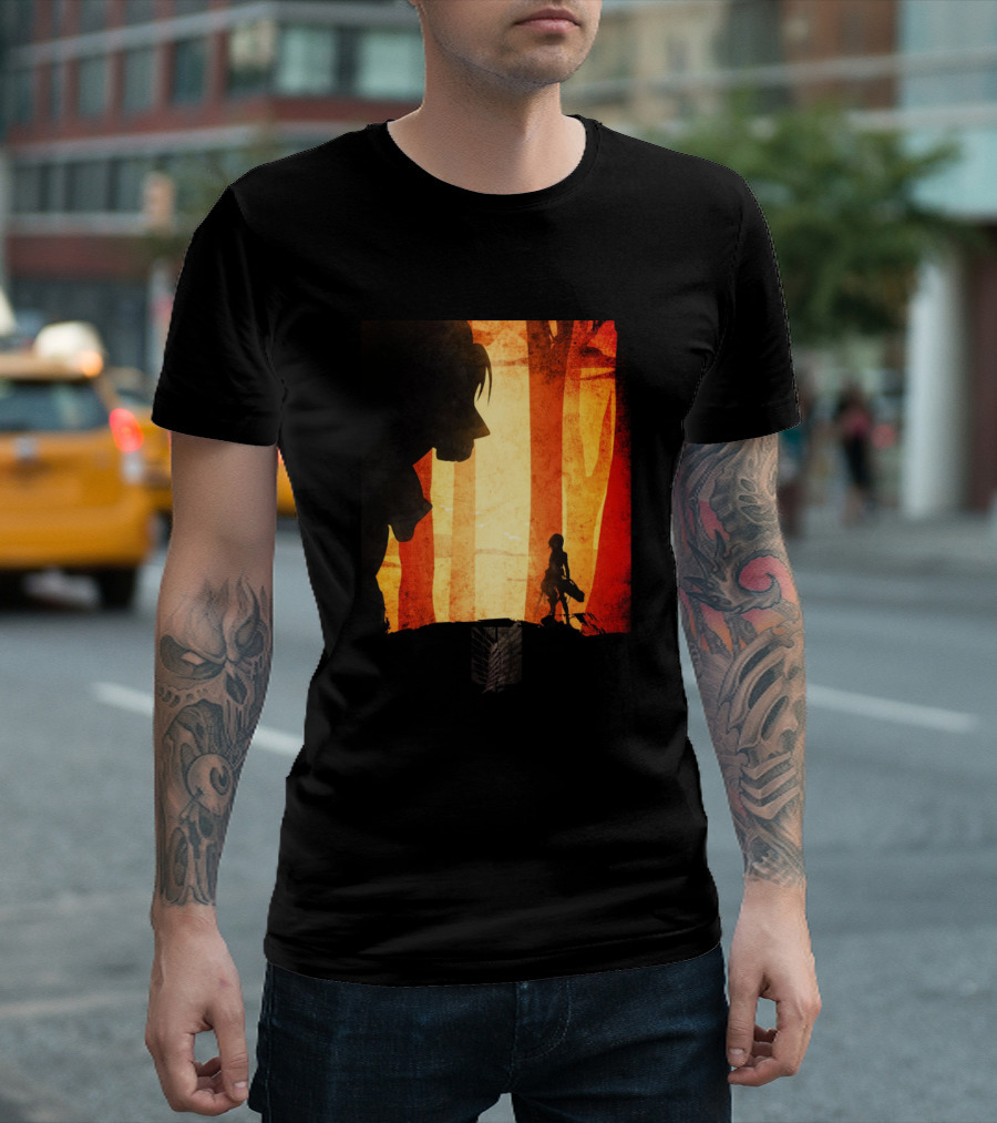 Titan Shadows Attack on Titan Forest T-Shirt
