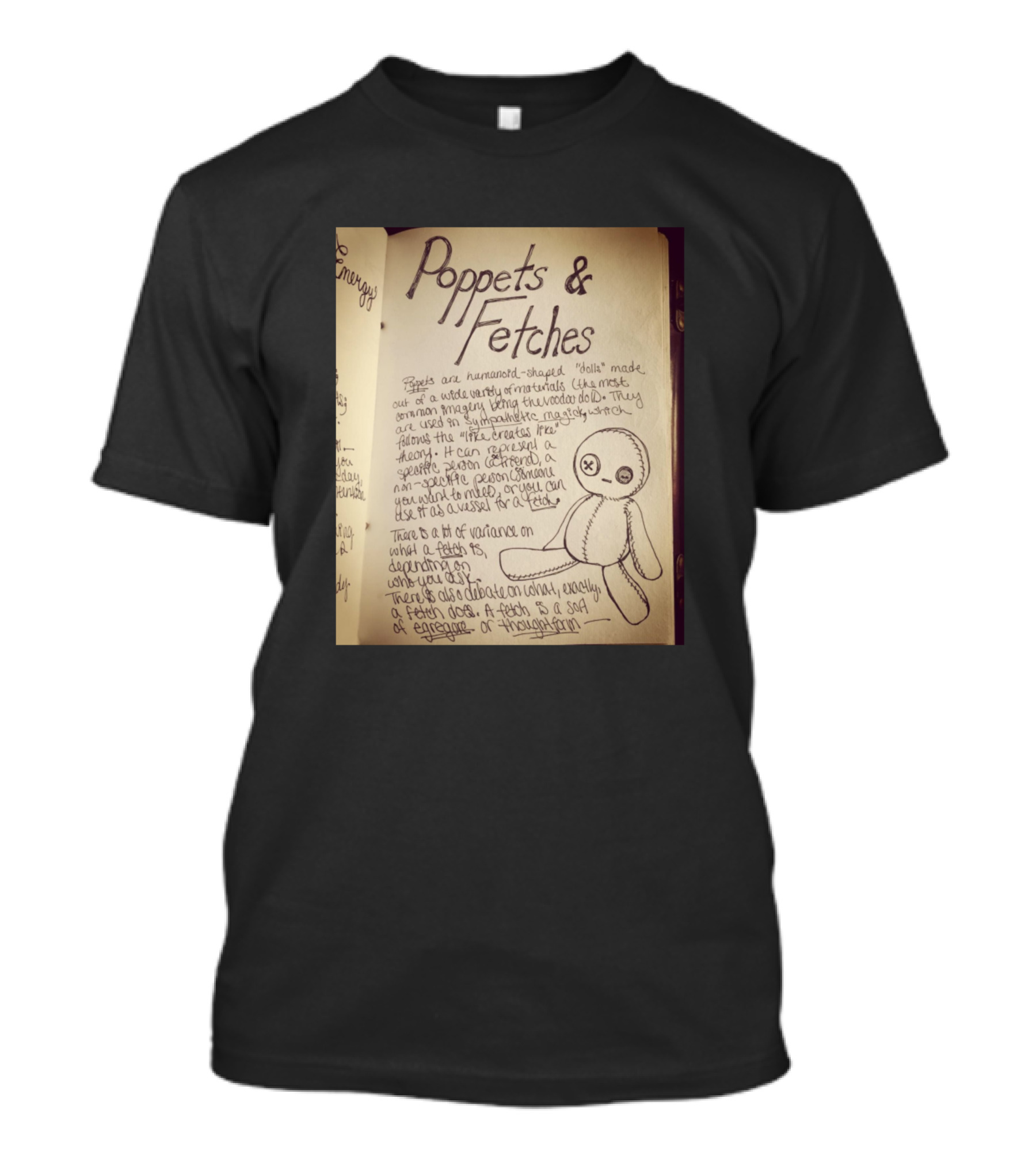 Poppets And Fetches Rituals And Uses In Witchcraft T-Shirt