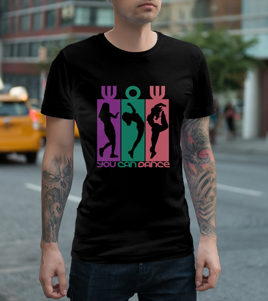 Wow You Can Dance Silhouette Trio T-Shirt