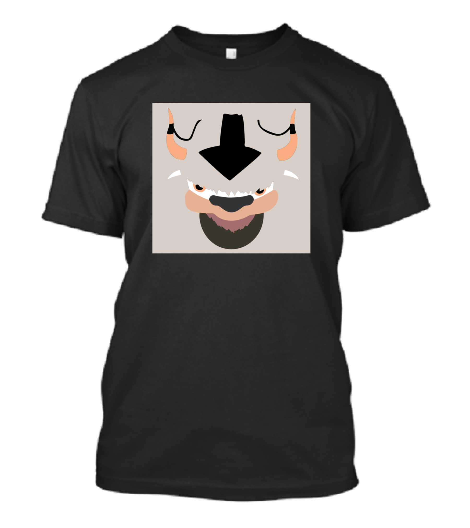 Yip Yip Avatar Airbender Appa Face T-Shirt