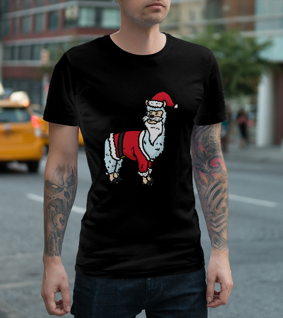 Your Alpaca Santa Christmas Holiday Humor T-Shirt