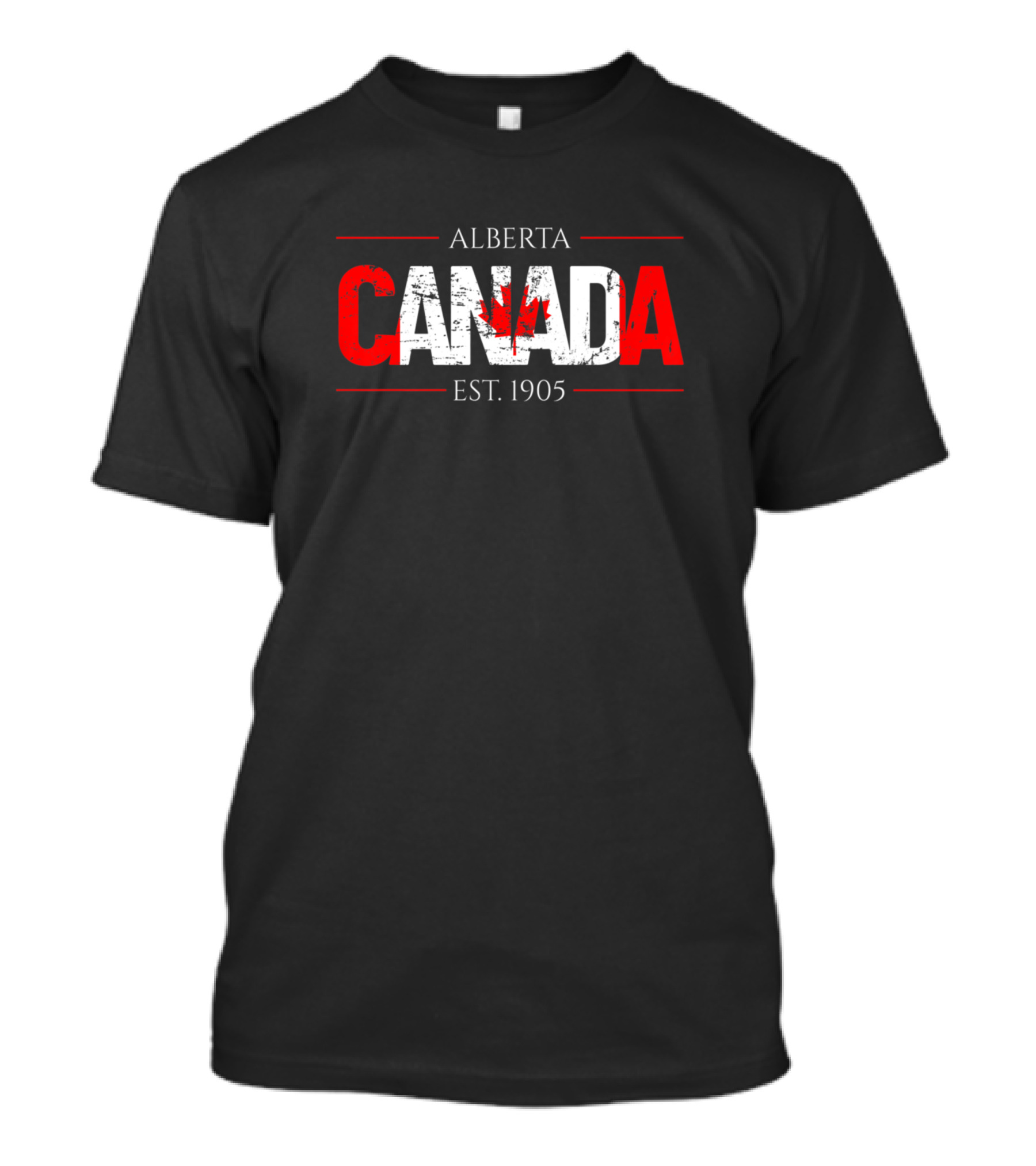 Alberta Canada Est. 1905 Proud Canadian T-Shirt