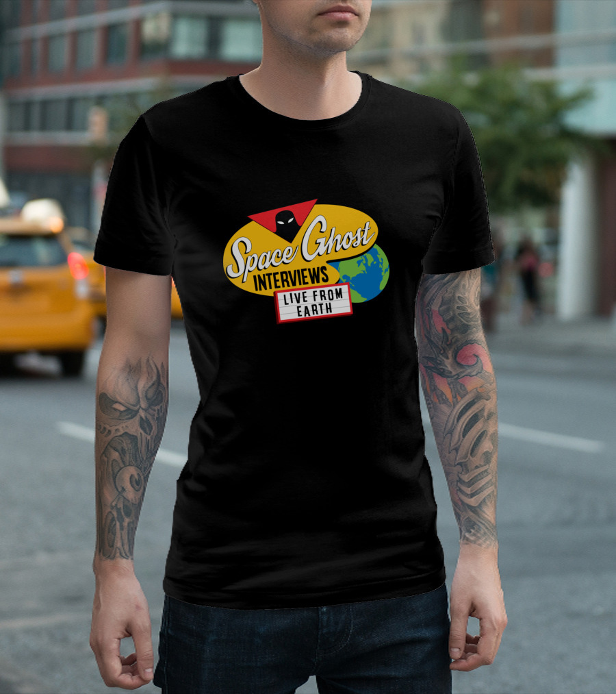 Space Ghost Interviews Live From Earth T-Shirt