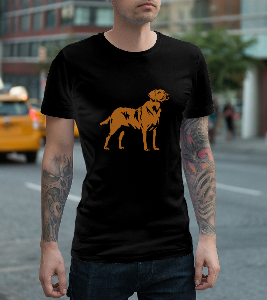 Labrador Retriever Dog Dad T-Shirt