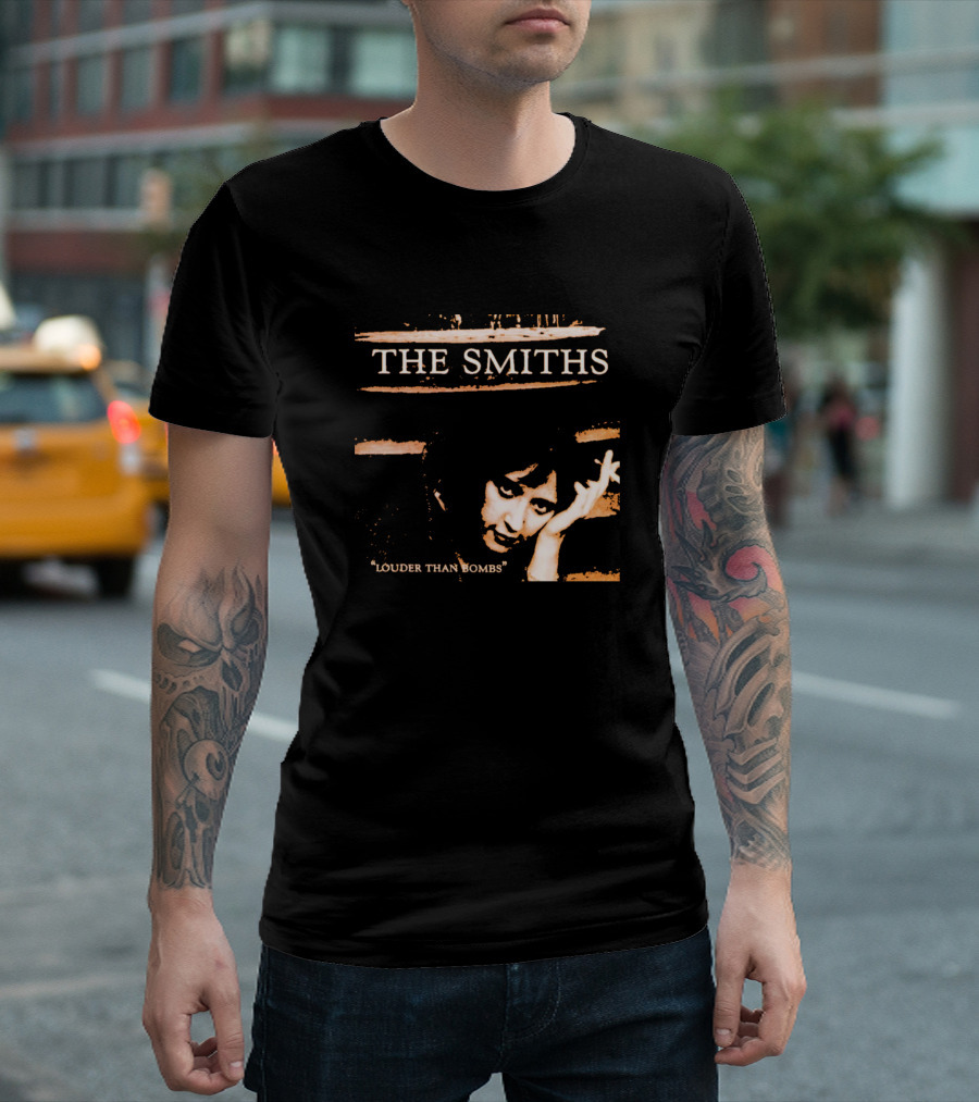 The Smiths Louder Than Bombs Album Cover T-Shirt