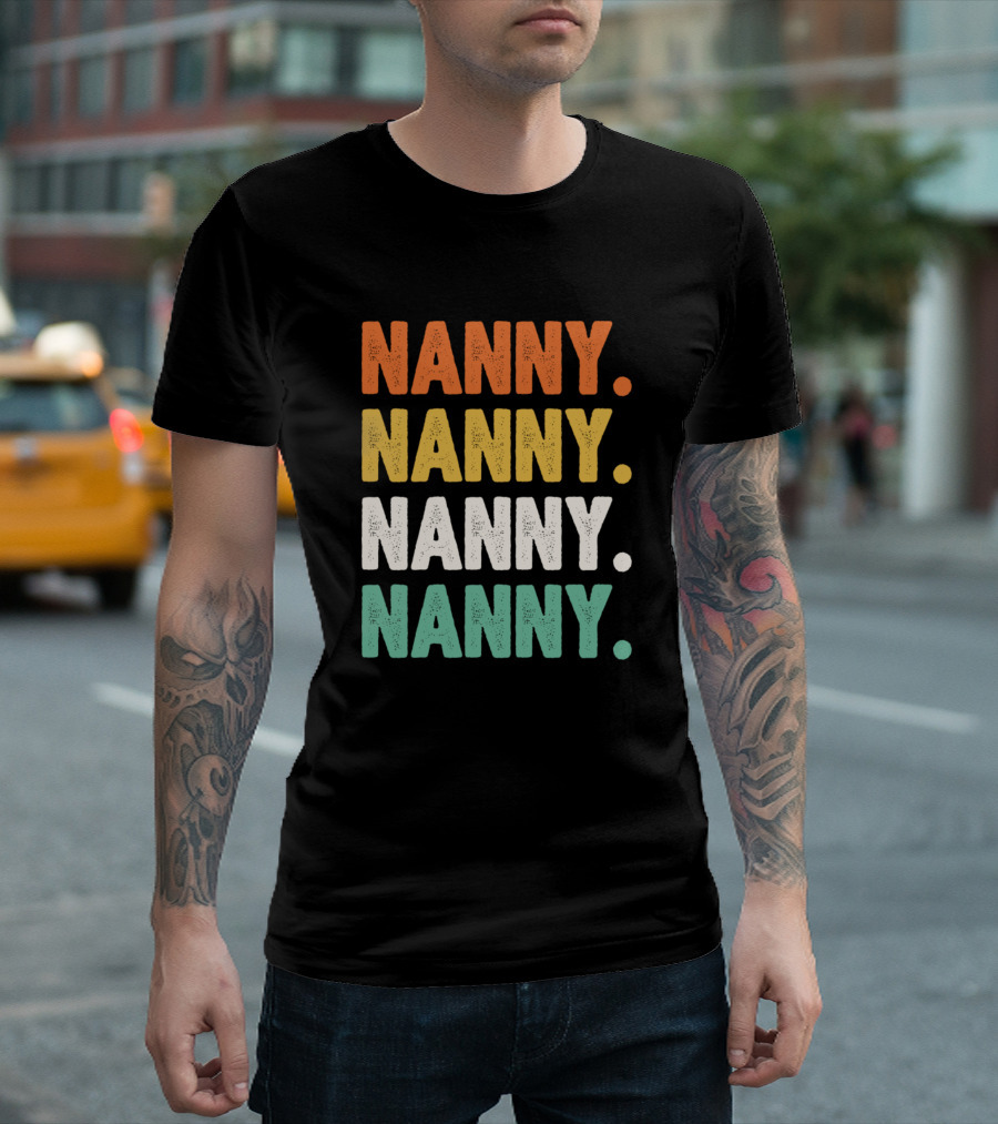 Nanny Nanny Nanny Nanny Retro T-Shirt