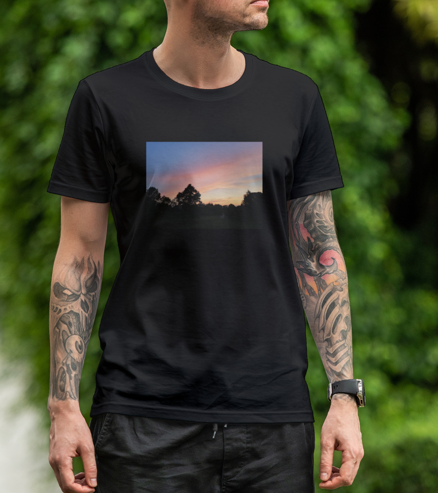 Sweet Home Sunset Nature Landscape Twilight T-Shirt