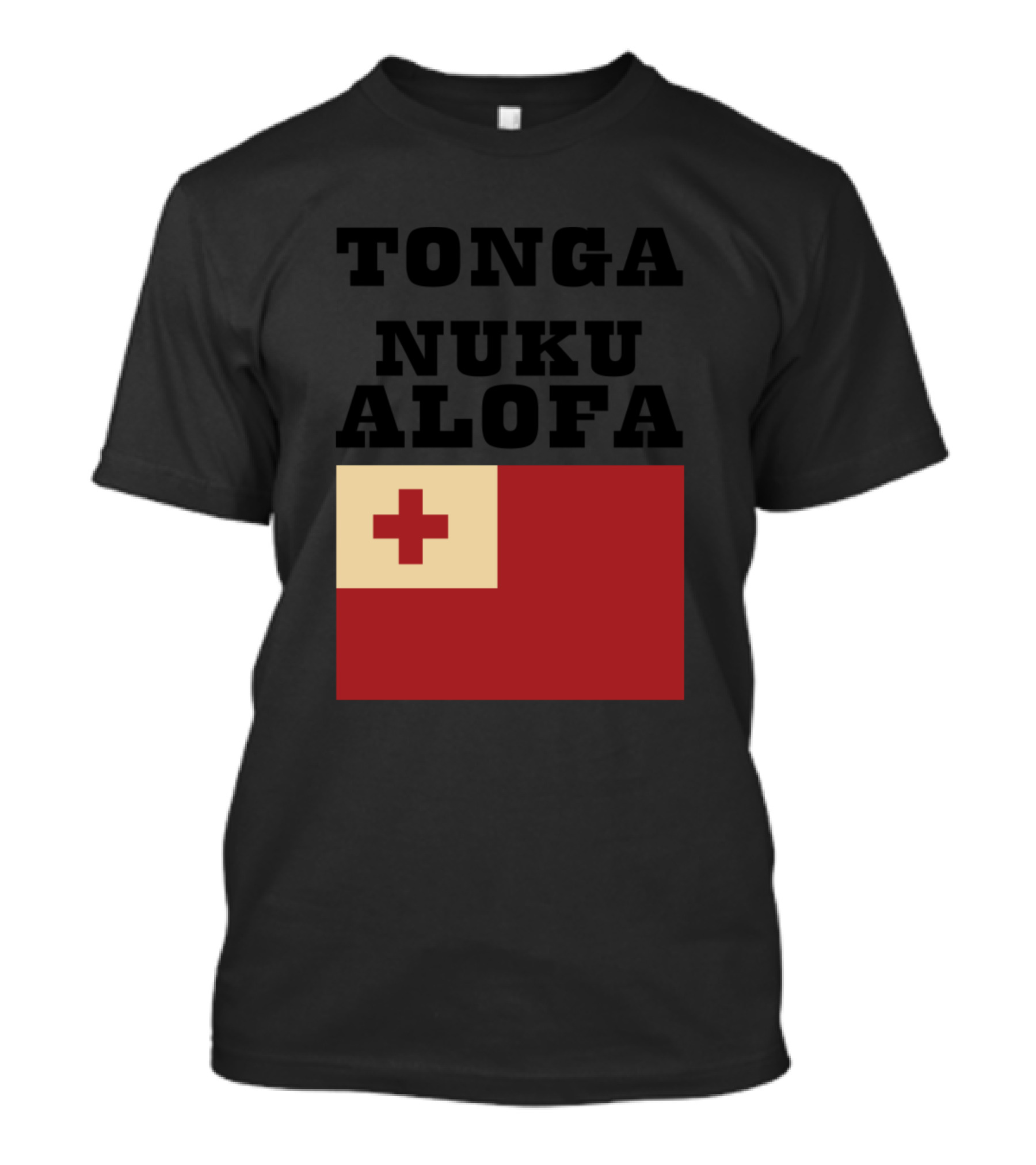 Tonga Nuku'alofa National Flag T-Shirt