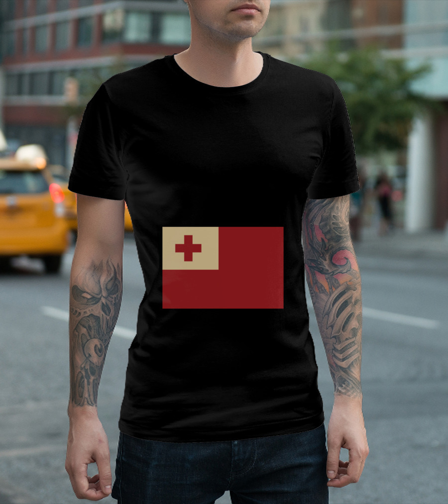 Tonga Nuku'alofa National Flag T-Shirt