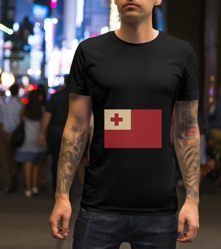 Tonga Nuku'alofa National Flag T-Shirt