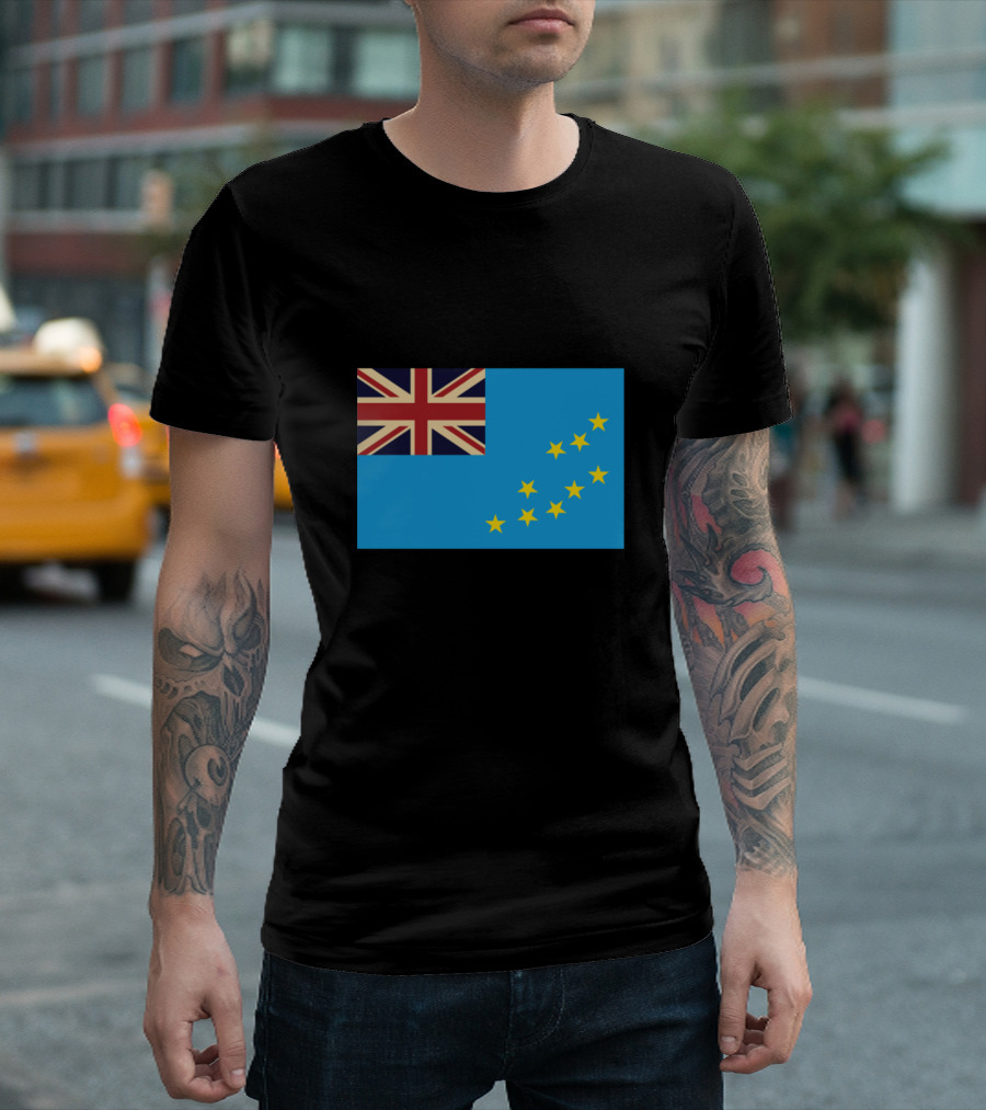 Tuvalu Funafuti National Flag T-Shirt