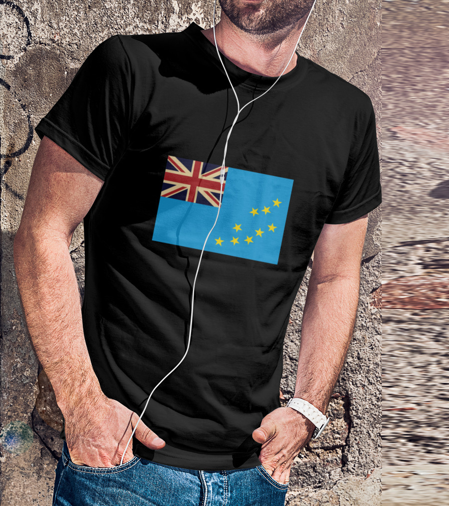 Tuvalu Funafuti National Flag T-Shirt