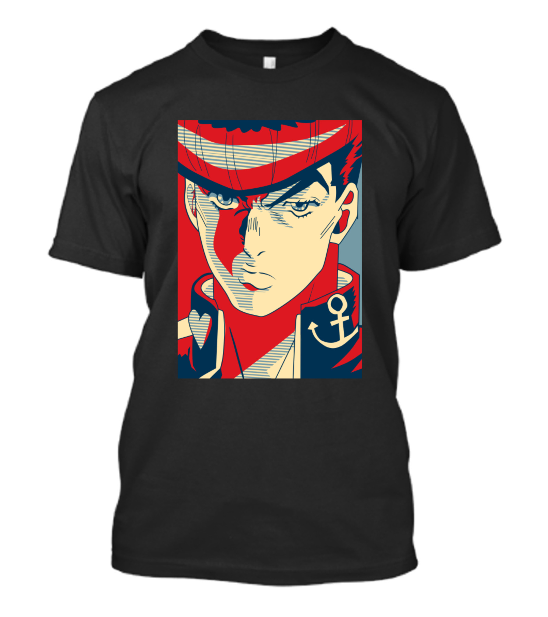 JoJo's Bizarre Adventure Josuke Anchor T-Shirt
