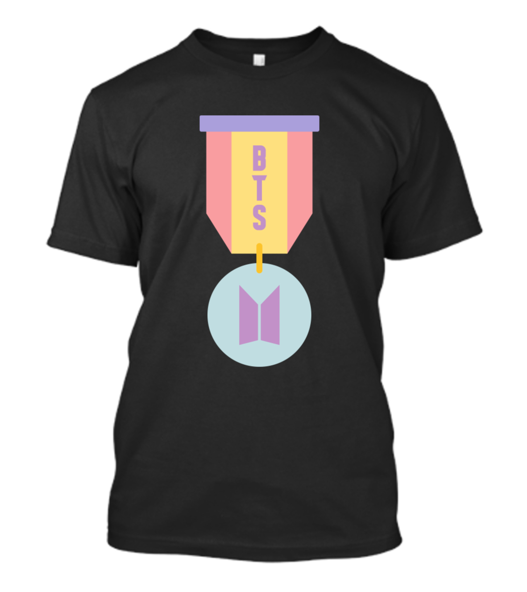 BTS Pastel Medal With Army T-Shirt
