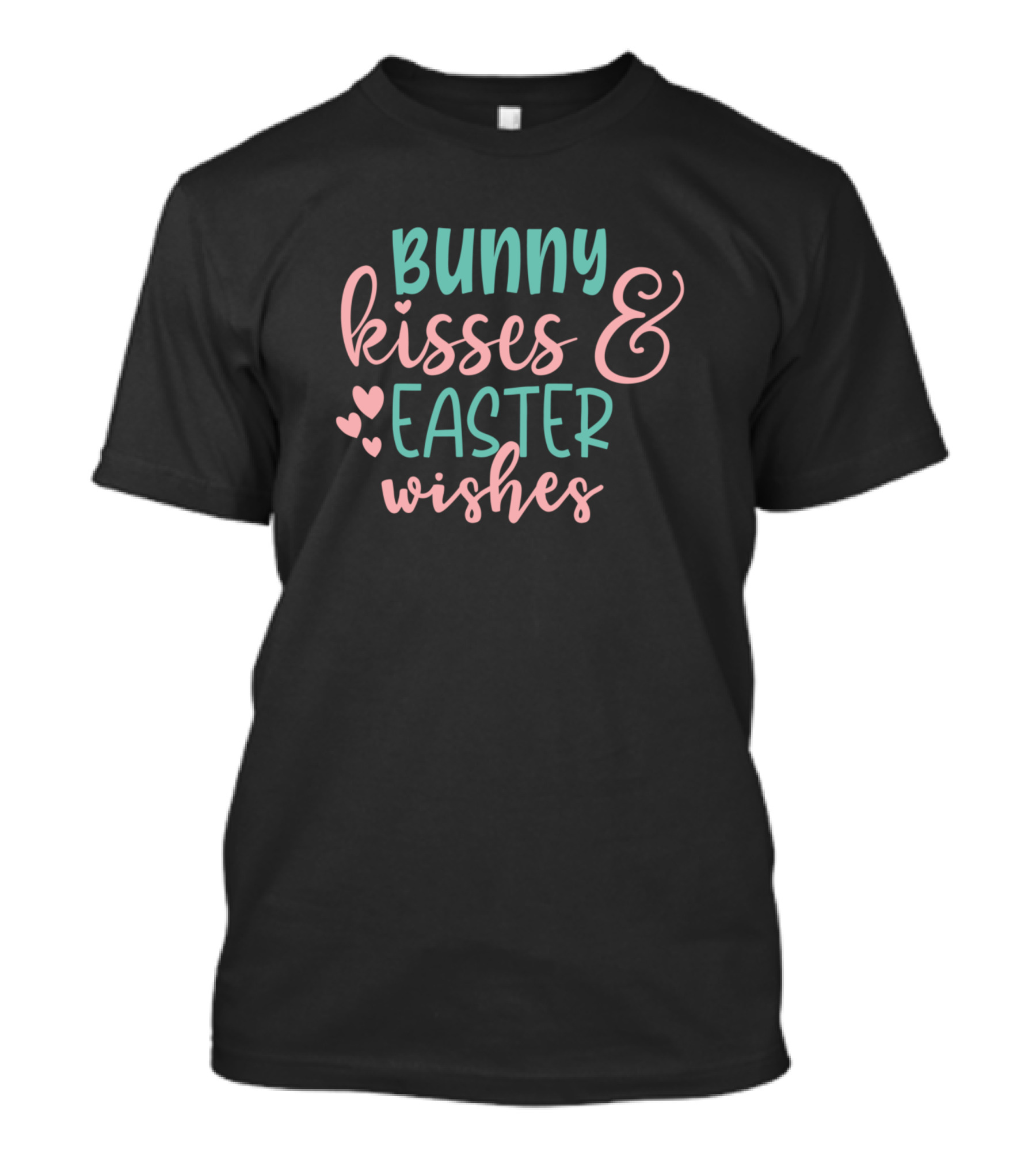 Bunny Kisses And Easter Wishes Kids First Easter T-Shirt