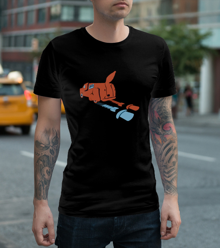 Mutt Cutts Dog Van Dumb and Dumber Movie T-Shirt