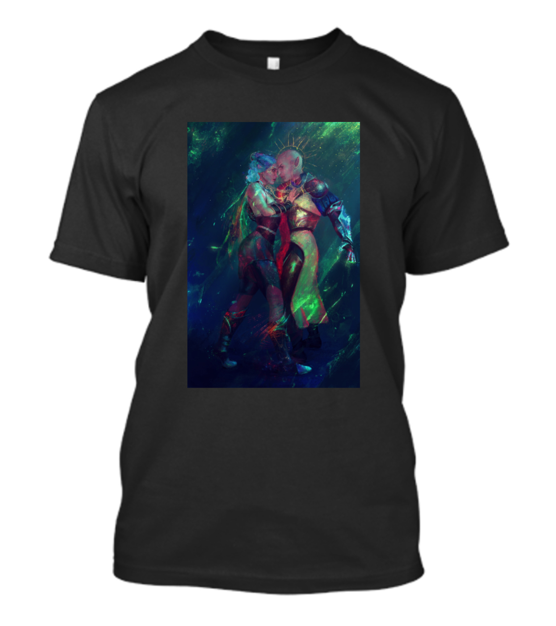 Solavellan Ethereal Embrace Fantasy T-Shirt
