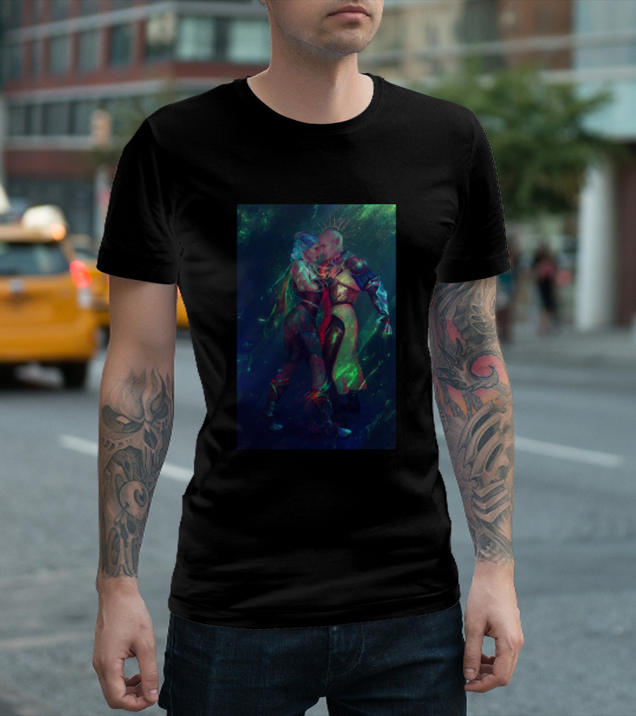 Solavellan Ethereal Embrace Fantasy T-Shirt