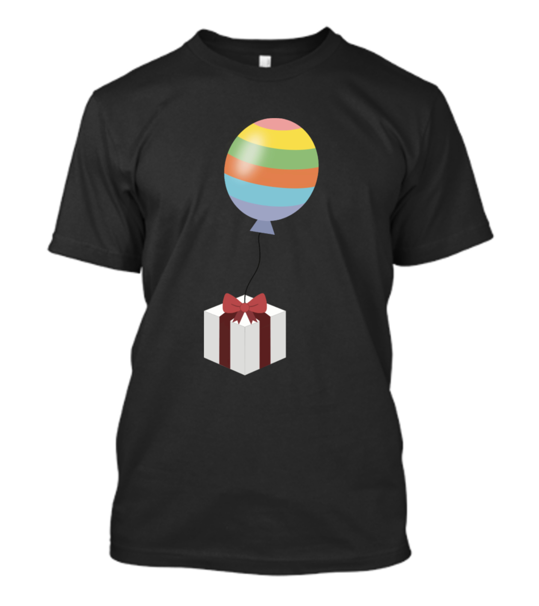 Animal Crossing Bunny Day Balloon With Present Gift Box T-Shirt